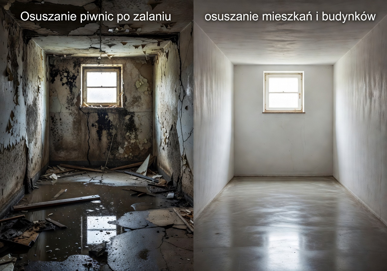 Osuszanie podposadzkowe Gdańsk